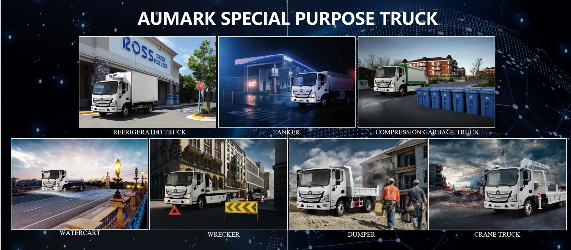 2026 Foton Truck Aumark S Euro V Diesel Light Truck 4×2