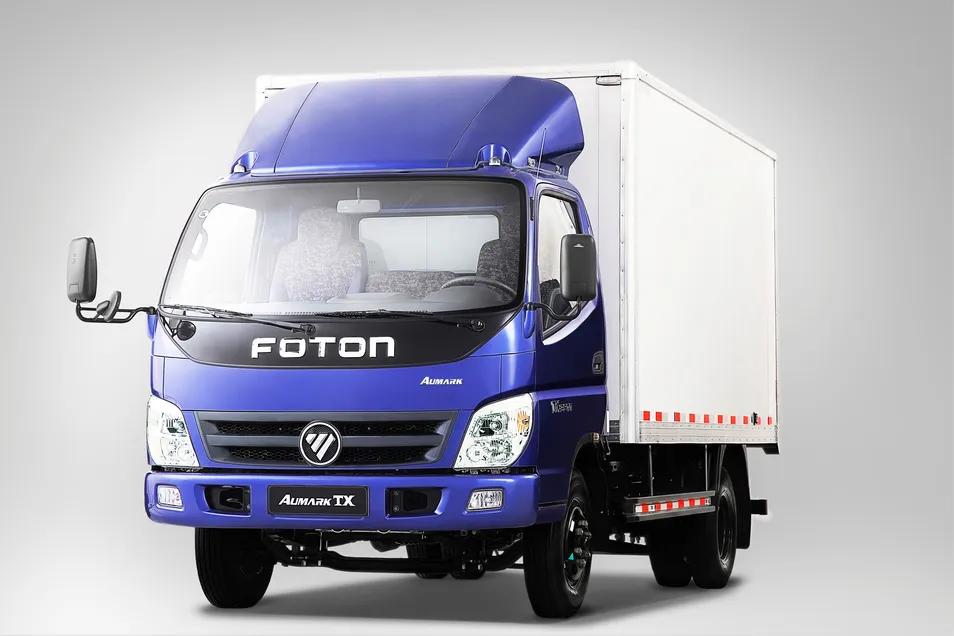 Foton Aumark TX(pic2) Foton Aumark Tx Diesel 4X2 Box Truck 5-6 Ton Mini Cargo Truck