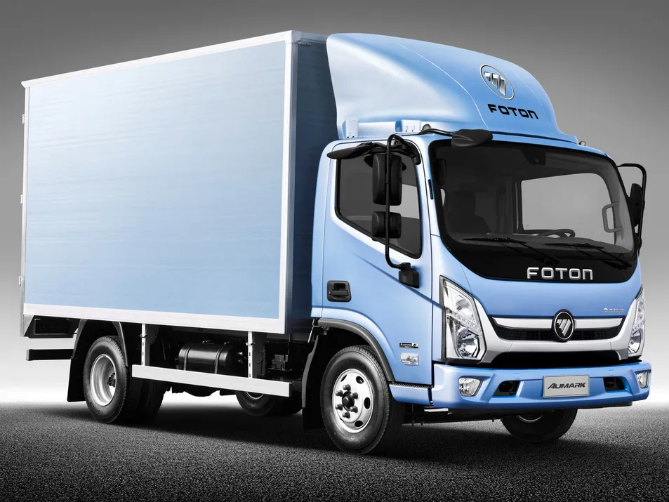 Foton Aumark E 2-6 Tons Right Hand Drive Light Duty Drop Side Truck Mini Cargo Van