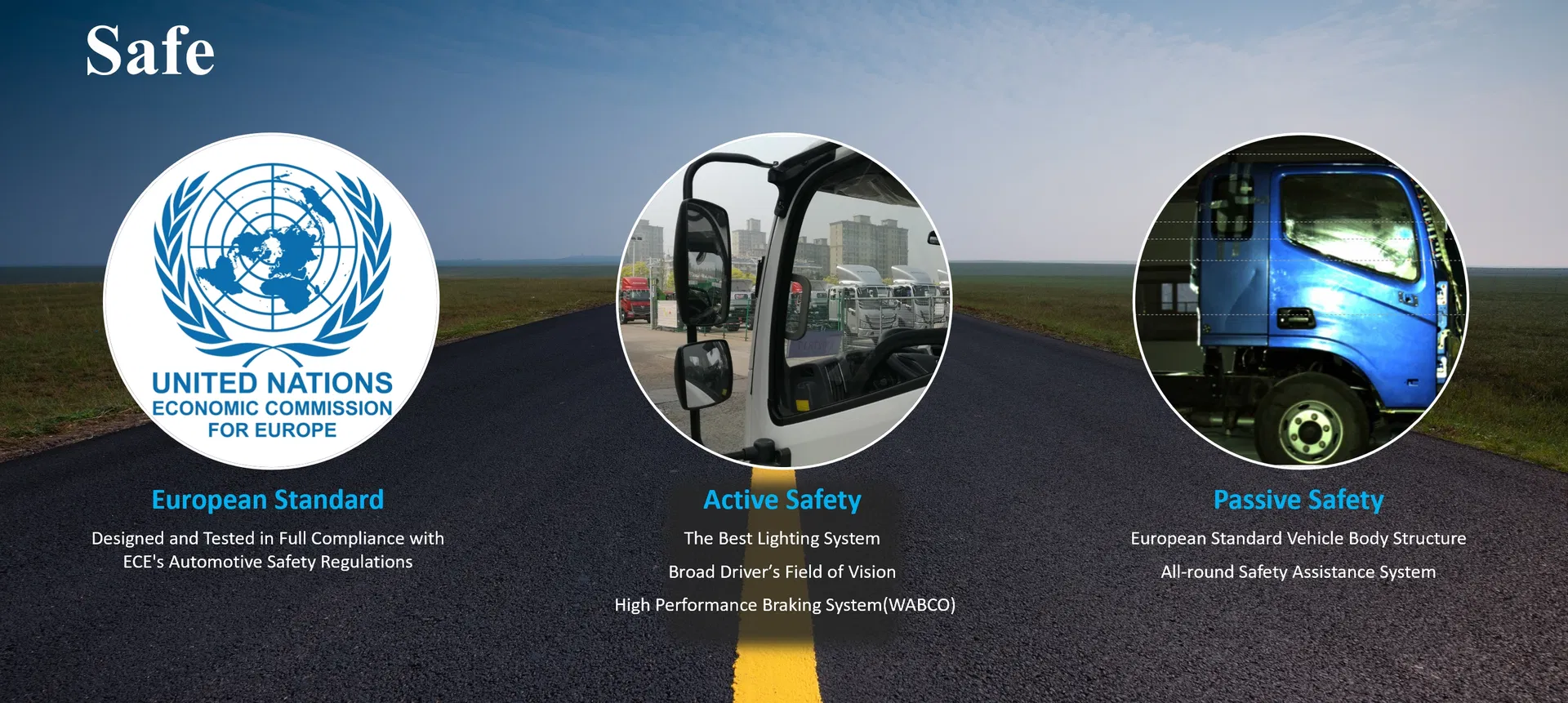 Foton Aumark E 2-6 Tons Right Hand Drive Light Duty Drop Side Truck Mini Cargo Van